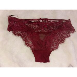 Ivy lace and mesh lattice cutout panty
